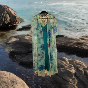Long chiffon tunic